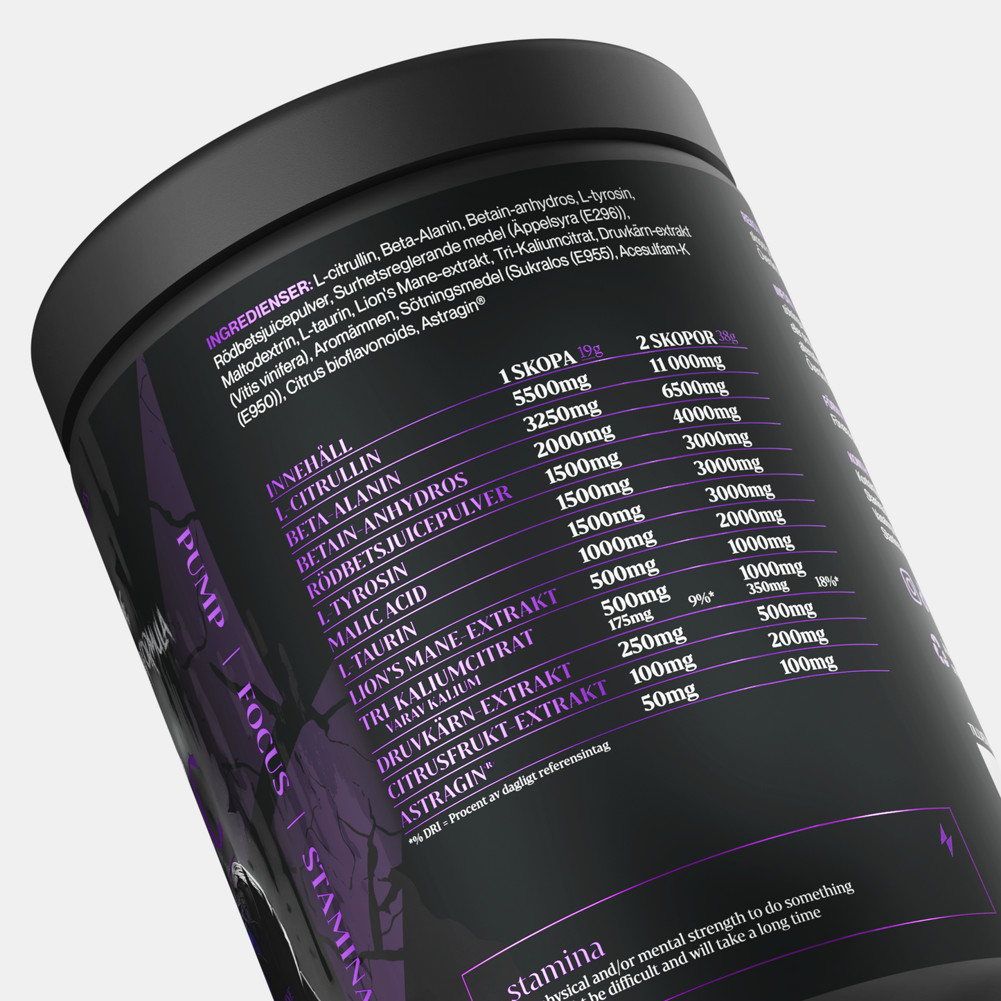 DEMONIC STIM-FREE PWO